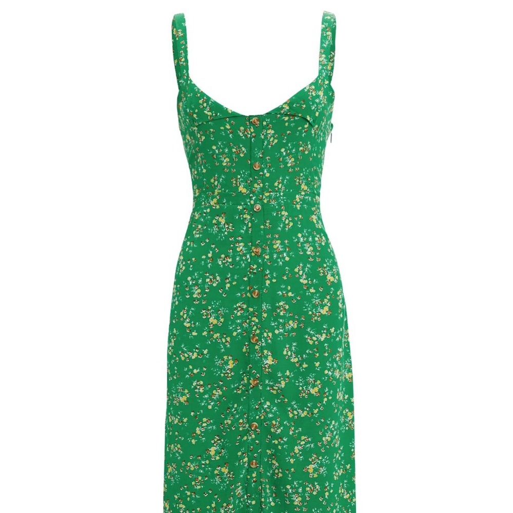 Faithfull The Brand green summer dress